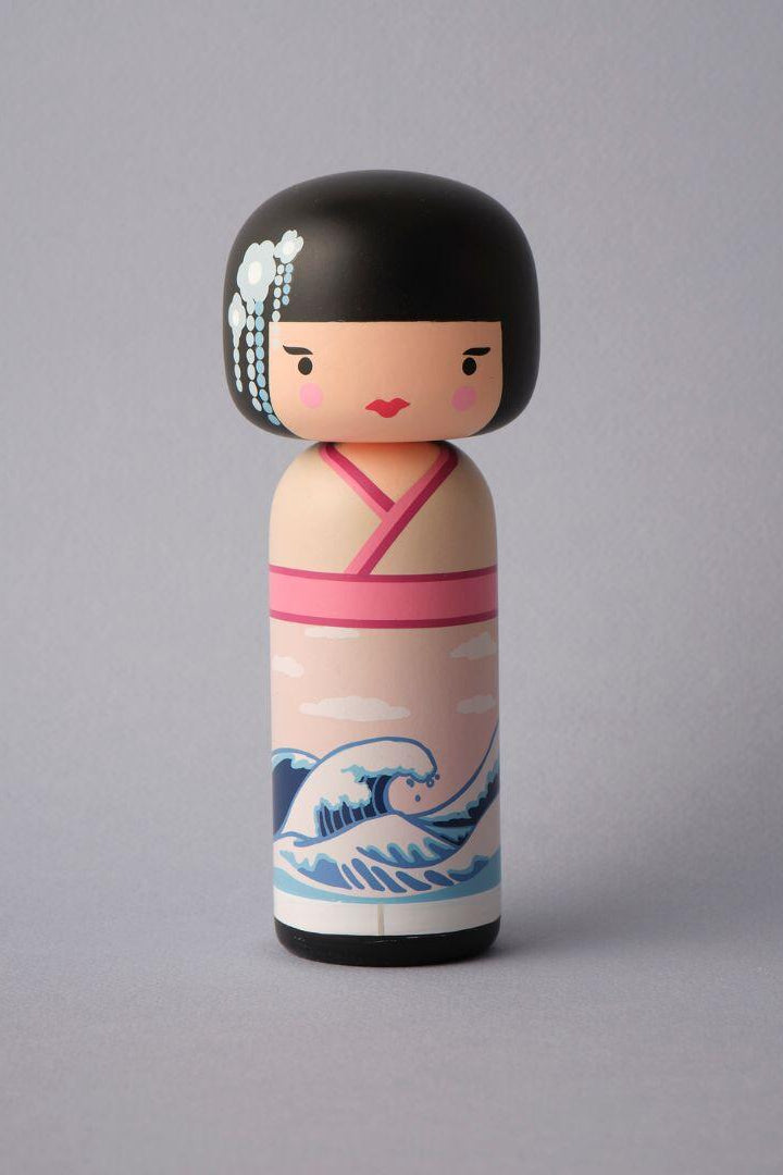 Kokeshi stjernetegnsfigur - Vandmanden